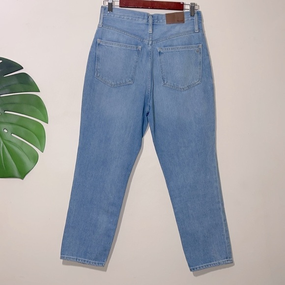 Madewell The Momjean in Gilford Wash - Ripped Edition Sz 26 Petite - Picture 8 of 12